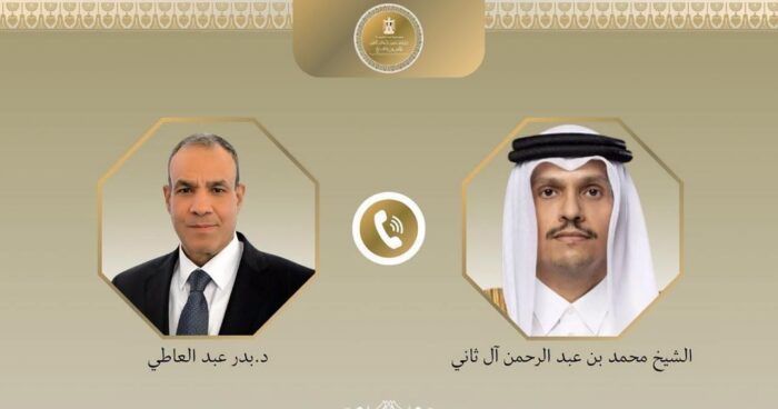 القاهرة والدوحة تبحثان دعم التهدئة الإقليمية وضمان حرية الملاحة