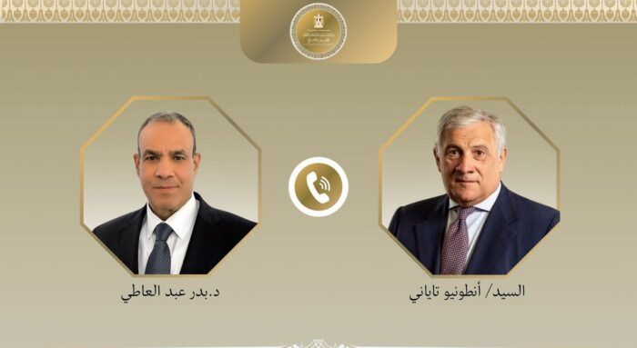 وزير الخارجية ونظيره الإيطالي يبحثان تعزيز التعاون وتطورات الأوضاع الإقليمية