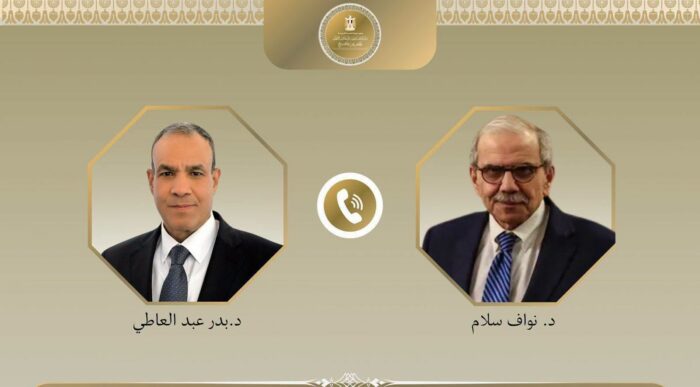 وزير الخارجية يؤكد دعم مصر للبنان ويطالب بانسحاب إسرائيل الكامل من الأراضي اللبنانية